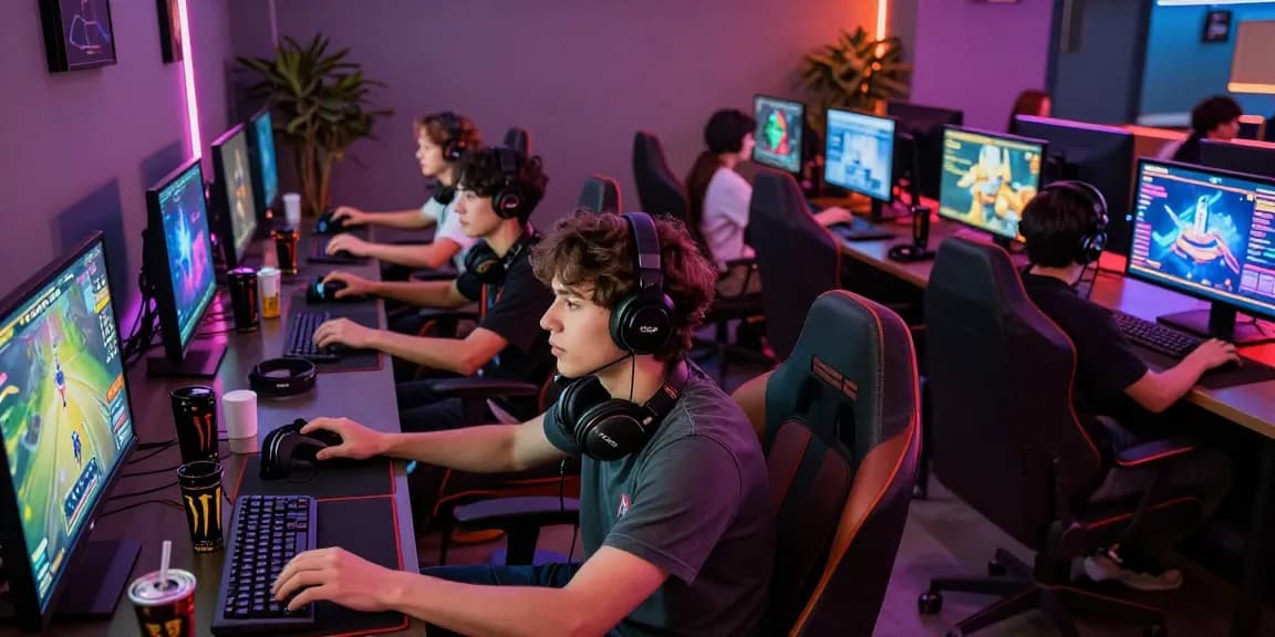 Rajaslot88: Pengalaman bermain di lounge gaming modern dengan suasana ceria.