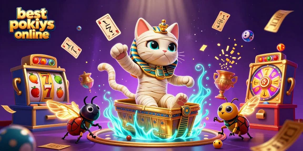 Join the fun with the best pokies online featuring vibrant mummy characters and slot reels.