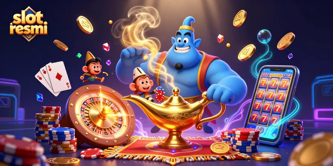 Engage with slot resmi action featuring dynamic casino elements and magical characters in vibrant detail.