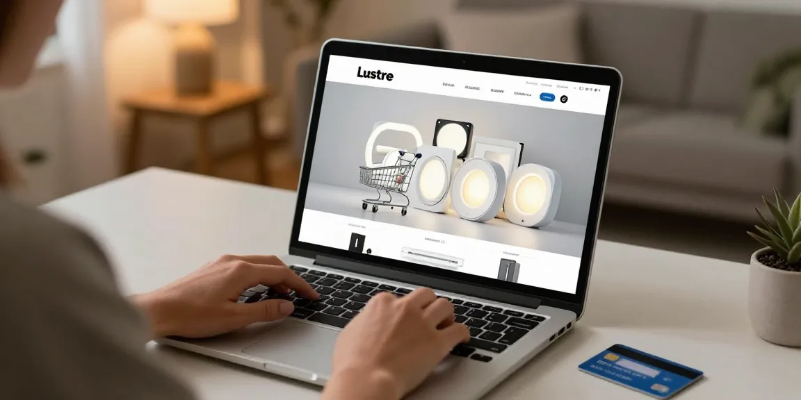 Lustre led products showcased online for best deals in e-commerce shopping.
