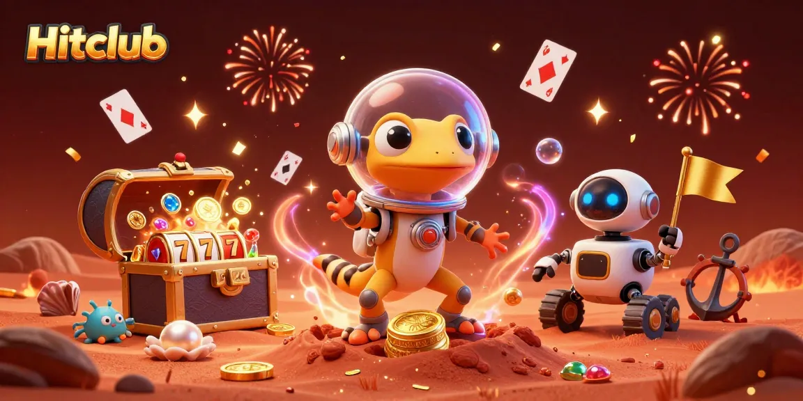 Hitclub offers an exciting casino gaming experience with vibrant elements and dynamic action.
