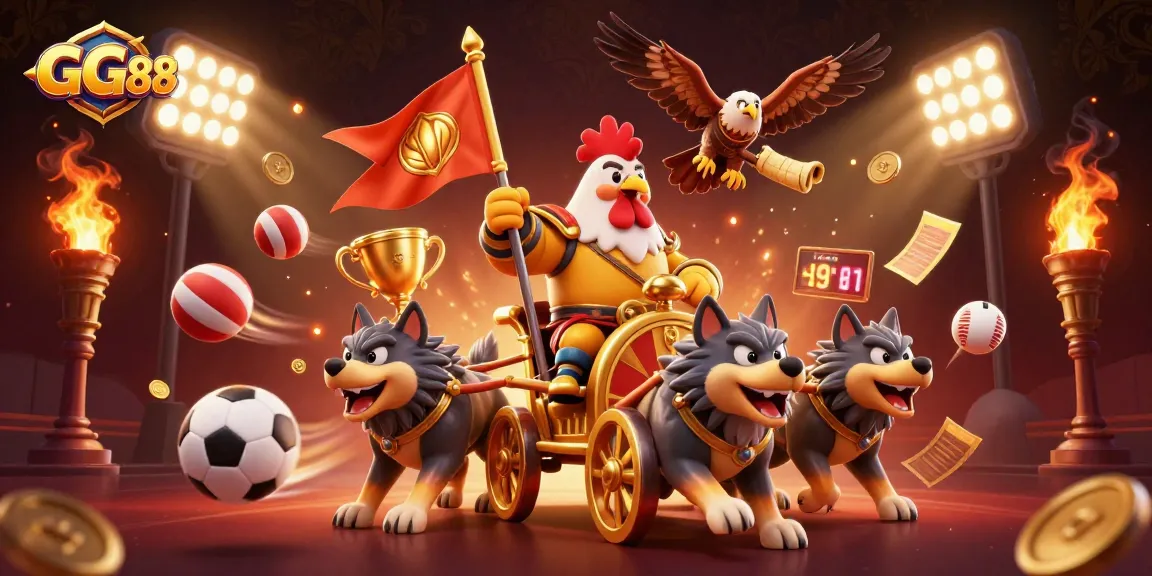 GG88 captivates players with its dynamic casino experience, featuring vibrant sports elements and interactive gambling action.