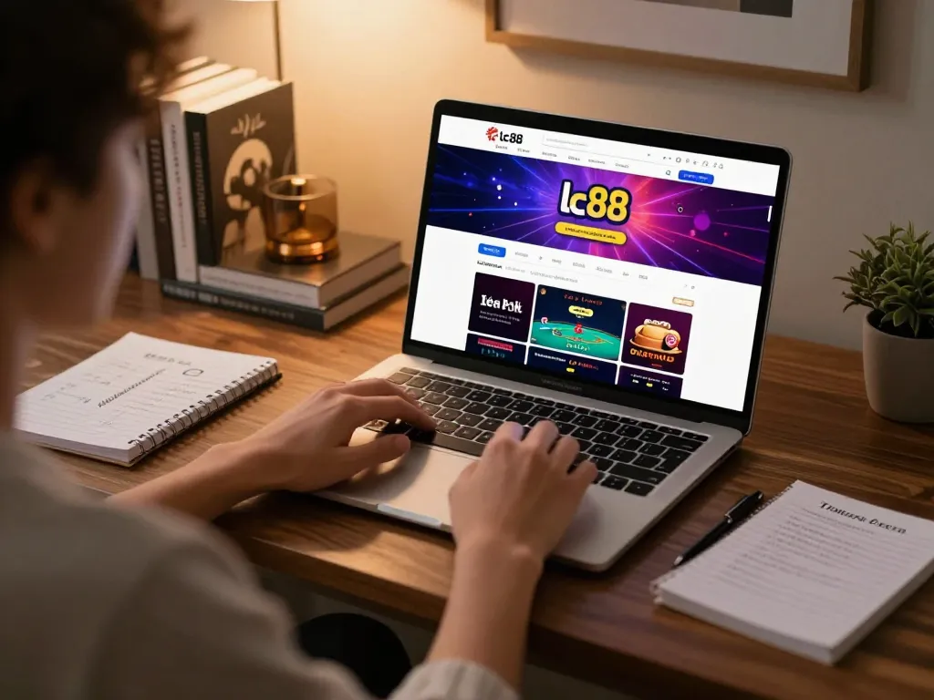 Engaging gameplay on the lc88 link online platform with vibrant poker interface.