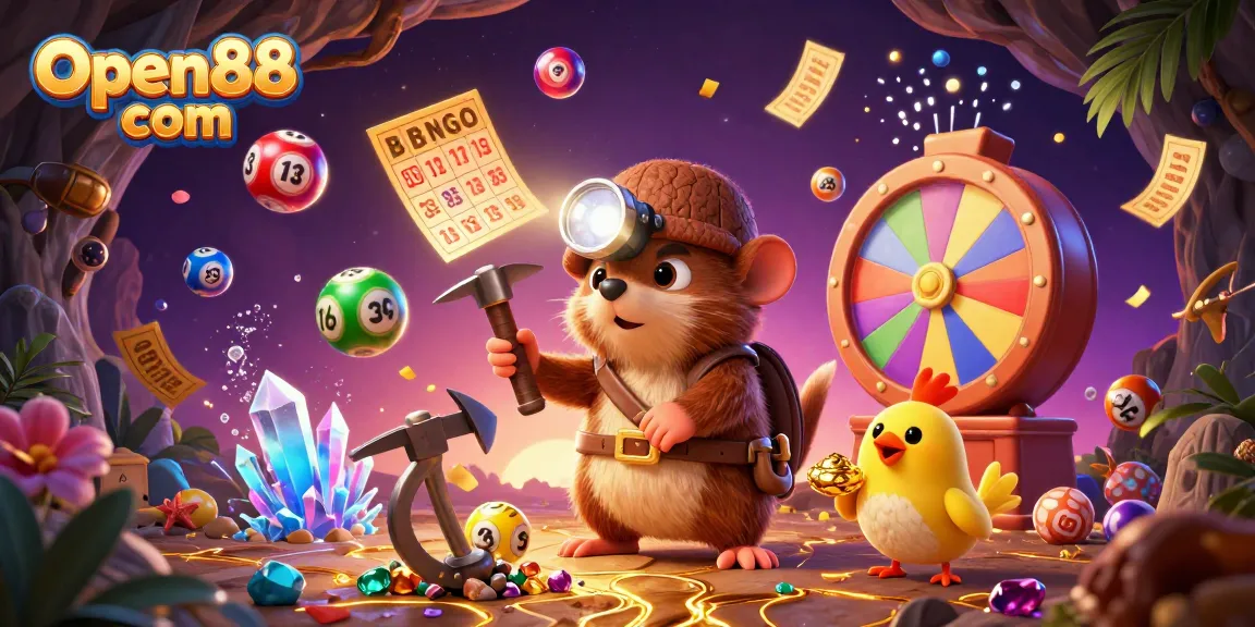 Engage with Open88 com's dynamic gaming world filled with vibrant lottery balls and thrilling winnings.