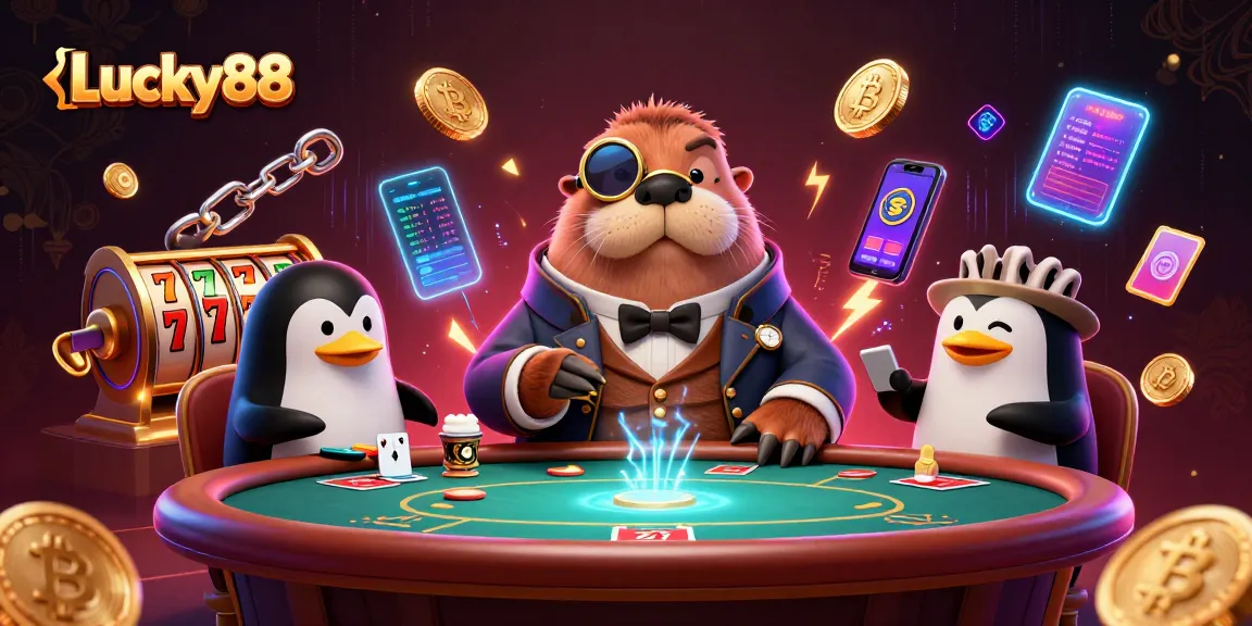 Experience thrilling gameplay with Lucky88 slot action featuring vibrant characters and dynamic visuals.