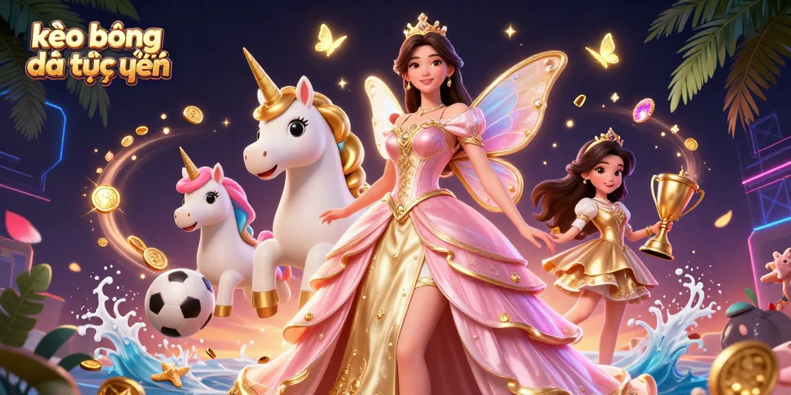Experience kèo bóng đá trực tuyến with vibrant characters and dynamic sports betting elements in a captivating scene.