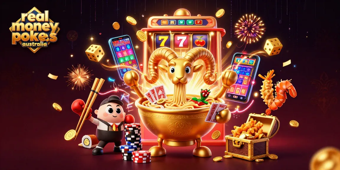 Spin the reels and win with real money pokies Australia in this vibrant casino scene