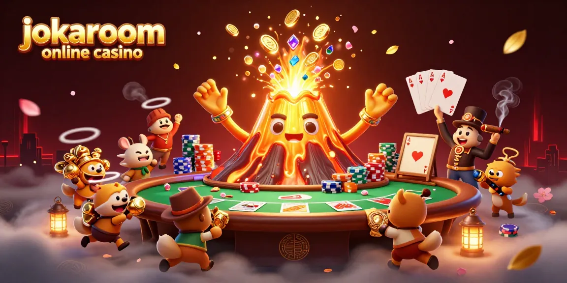 Experience the thrill at jokaroom online casino with exploding coins and vibrant game elements.