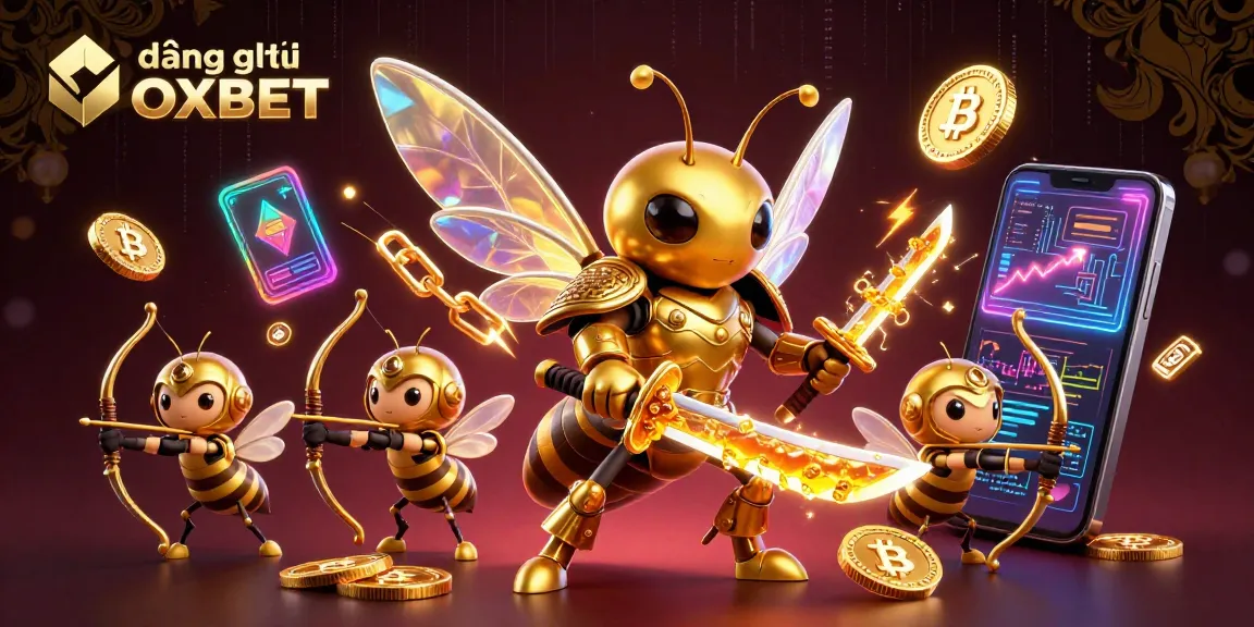 Engage in exciting สมัคร OXBET action with a vibrant 3D casino scene featuring colorful elements.