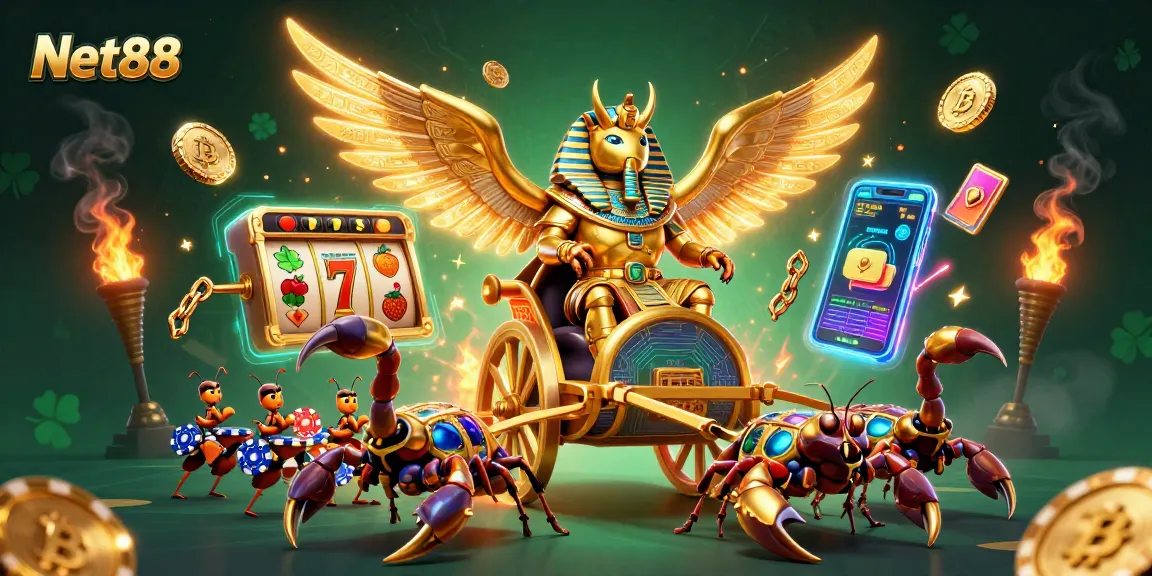 Engage in high-stakes thrills with Net88's colossal jackpot slots and dynamic gaming atmosphere.