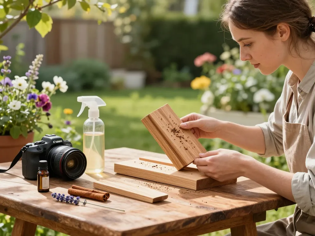 Tarli del legno come eliminarli utilizzando metodi naturali in un ambiente giardino vibrante
